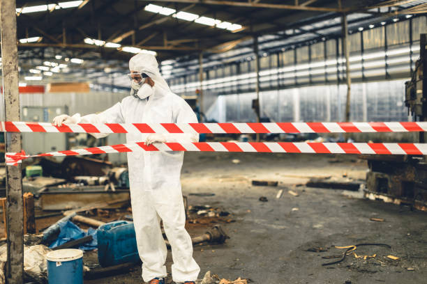 Professional Drug Lab Cleanup technician working in Arvin, CA